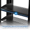 Pyle Pyle 2-Pc 1U Server Rack Shelf, Vented Shelves for Air Circulation, Wall Mount Rack, Black PLRSTN14UX2 - alternate 2